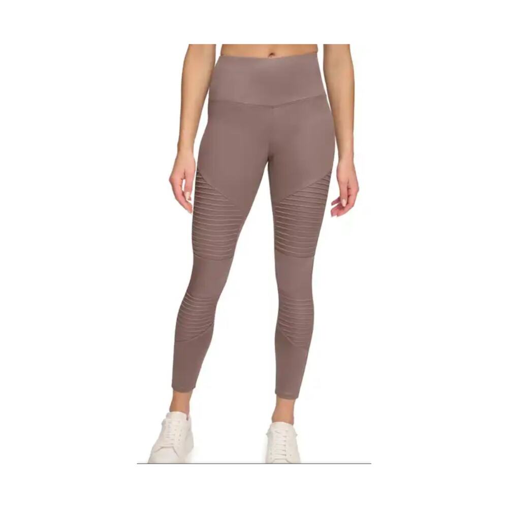 Marika Tek Athleisure Size M Beige Mid-Rise Ankle Fitness Gym Pilates Runnin NWT